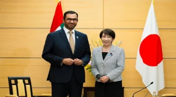 رئيس الدولة يوجه رسالة خطية إلى رئيسة وزراء اليابان